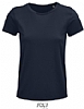 Camiseta Organica Mujer Crusader Sols - Color French Marino